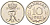 Дания 10 эре 1965 C;S, Фредерик IX (1947-1972) КМ 849.1 медно-никель    4169-221