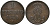 Ганновер 1 пфенниг 1846 B, Эрнст Август (1837-1851) KM 201.1, AKS 129, J. 74 медь 4448-1024