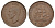 ЮАР 1 пенни 1942 Георг VI (1936-1952) KM 25 бронза 4123-812
