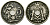 Бельгия 5 сантимов 1920 Belgique KM 66 медно-никель 4173-459