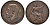 Великобритания 1/2 пенни 1925 Георг V (1910-1936), штрих на A - прямой KM 824, Spink 4057 бронза 4122-732