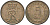 Дания 5 эре 1966 C; S, Фредерик IX (1947-1972) KM 848.1 бронза 4571-331