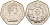 Великобритания 50 пенсов 1973 Елизавета II (1952-2022), вступление в Европейское экономическое сообщество KM 918, Spink 4224 медно-никель UNC 4565-246