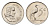 ЮАР 5 центов 1965 Ян ван Рибек (1619-1677), South Africa, легенда на англинском, райский журавль KM 67.1 медно-никель UNC 4640-1012