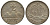 Гватемала 1/4 реала 1897 5 звезд, Испанское правление KM 162 серебро 4549-1128