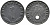 ГЕРМАНИЯ 1 РЕЙХСПФЕННИГ 1942 E KM 97, J 369 цинк 4528-264
