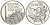 Финляндия 100 марок 1994 стадион дружбы, бег KM 78 серебро  PROOF  1095-1-11