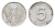 ГДР 5 пфеннигов 1953 A KM 6 алюминий 4685-1263