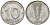 ГДР 10 ПФЕННИГОВ 1950 А KM 3 алюминий 4448-536