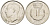 ЛЮКСЕМБУРГ 1 ФРАНК 1965 ПЕРВЫЙ ГОД KM 55 медно-никель UNC 77-837