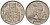 Бельгия 1 франк 1939 Belgique - Belgie KM 119 никель 4603-1234