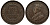 АВСТРАЛИЯ 1/2 ПЕННИ 1911 L, ГЕОРГ V (1910-1936) KM 22 бронза 1524-1044