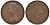 Гонконг 1 цент 1865 Виктория (1837-1901) KM 4.1 бронза 4557-226