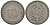 ГЕРМАНИЯ 10 ПФЕННИГОВ 1889 D, СТАРОГЕРБОВКА KM 4, Jager 4, Weege 7 медно-никель 4543-624