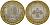 Россия 10 рублей 2009 СПМД, серия Российская федерация, республика Коми KM 996 биметалл 4583-644