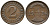 ГЕРМАНИЯ 2 РЕНТЕНПФЕННИГА 1924 E KM 31, J. 307 бронза 24-612
