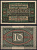 Германия 10 марок 1920 Pick 67a бумага 8602-31-2-1