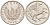 Греция 5 драхм 1973 Пегас, феникс в огне KM 109.1 медно-никель UNC 4543-1032