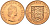Джерси 1/12 шиллинга 1957 Елизавета II (1952-2022) KM 21 бронза aUNC 4367-326