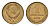 СССР 1 копейка 1985 Y 126a латунь 4684-516