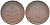 ФРГ 1 ПФЕННИГ 1976 F KM 105, J. 380 сталь плакированная медью 116-365