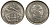Испания 5 песет 1957 (71) Франсиско Франко (1939-1975) KM 786 медно-никель XF+ 4182-354