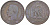 Франция 10 сантимов 1855 W, Наполеон III (1852-1870) KM 771.7, Le Franc 133.30 бронза 38-1046