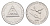 Никарагуа 10 сентаво 1994 голубь мира, редкий KM 81 хромированная сталь UNC 51-5213