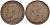 Великобритания 1 пенни 1920 Георг V (1910-1936) KM 810, Spink 4051 бронза 4572-1236