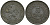 Бельгия 5 сантимов 1916 Belgie KM 80 цинк 4136-523