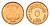 Египет 5 пиастров 2008 KM 941a сталь плакированная медью UNC 4674-258