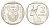 ЮАР 2 ранда 2011 KM 505 медь плакированная никелем UNC 4628-314