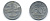 ГЕРМАНИЯ 50 ПФЕННИГОВ 1921 D KM 27, J. 301 алюминий 58-442