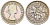 Великобритания 6 пенсов 1955 Елизавета II (1952-2022) KM 903, Spink 4149 медно-никель 4588-523