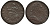 АНГЛИЯ 1 ФАРТИНГ 1773 ГЕОРГ III Spink 3775 медь 1523-1032