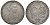 Россия 1 рубль 1726 Екатерина I, Московский тип, портрет вправо Биткин 45, Dav. 1665 R серебро 00-000-00