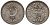 Пакистан 50 пайса 1981 KM 54 медно-никель UNC M54-20