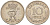 ДАНИЯ 10 ЭРЕ 1961 C; S, ФРЕДЕРИК IX (1947-1972) KM 849.1 медно-никель 187-638