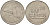 Куба 10 сентаво 1981 туристические деньги, INTUR, visitor's coinage, большая 10 KM 415.1 медно-никель 67-531