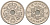 Дания 1 крона 1995 сердце LG, Маргрете II (1972-) KM 873 медно-никель aUNC 4561-457