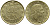 Италия 200 лир 1978 R, шестерня KM 105 алюминиевая бронза 4395-537