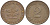 ФРГ 2 ПФЕННИГА 1961 J KM 106, J.381 бронза 3718-358