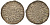 Любек зехлинг (6 пфеннигов) 1622 Behrens 441 серебро 413-6421