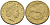 Новая Зеландия 1 доллар 2000 Елизавета II (1952-2022), птица киви  KM 120 алюминиевая бронза 29-552