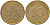 ФРГ 10 пфеннигов 1992 F KM 108, J.383 сталь плакированная латунью 4681-1211