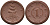 Саксония 1 марка 1921 парусник J. N 55 фарфор 1094-4-25