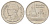 Таиланд 1 бат 1995 BE 2538, Рама IX (1946-2016), королевский дворец Y 183 медно-никель aUNC 4682-133