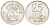 Швеция 25 эре 1968 U, Густав VI Адольф (1950-1973) KM 836 медно-никель 4516-464