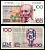 Бельгия 100 франков ND (1982-1994) Pick 142 a (7) бумага 7217-21-2-2