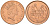Остров Мэн 2 пенса 1996 Елизавета II (1952-2022) KM 589 сталь плакированная медью UNC 4619-117